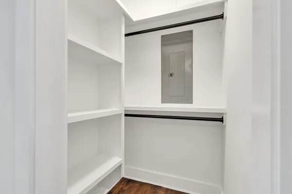 a view of front door