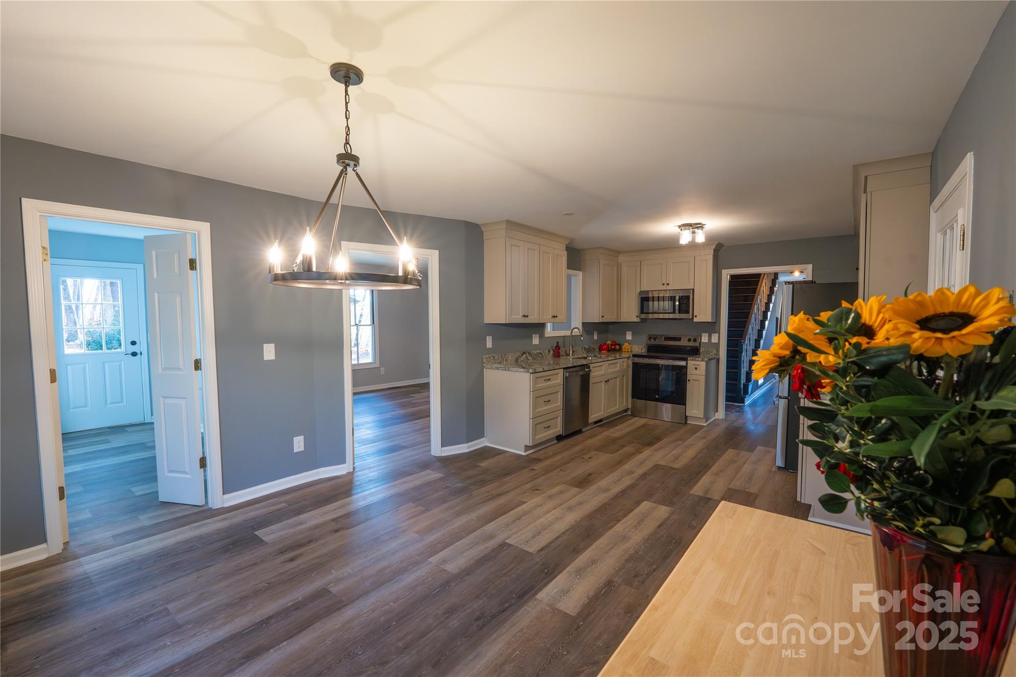 44585 Baldwin Road New London, NC 28127 - Photo 14 of 47 a view of a kitchen and dining room