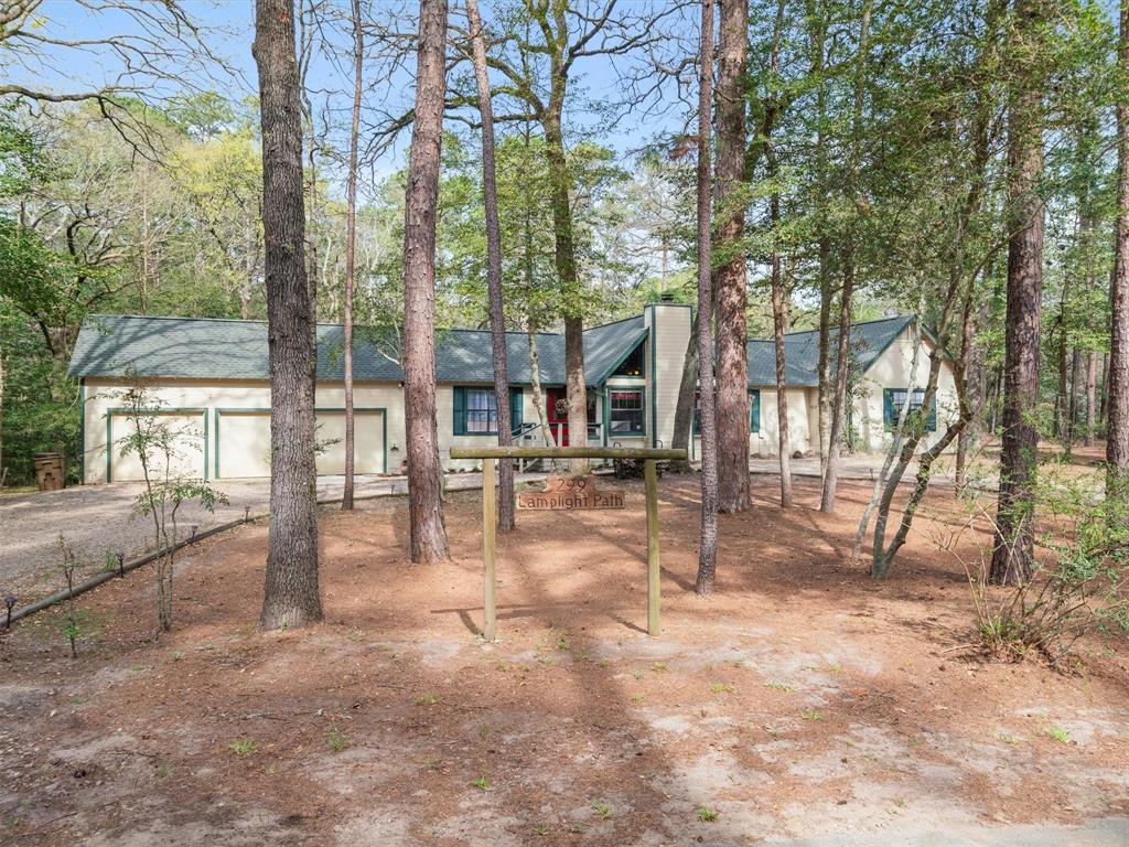 299 Lamplight Path Holly Lake Ranch, TX 75765 - Photo 2 of 40 a view of yard