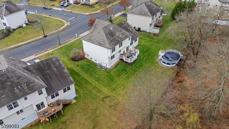 26 Rouser Way Hillsborough, NJ 08844 - Photo 43 of 50 an aerial view of a house with garden space and a car parked