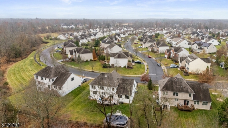 26 Rouser Way Hillsborough, NJ 08844 - Photo 46 of 50 an aerial view of residential houses with outdoor space