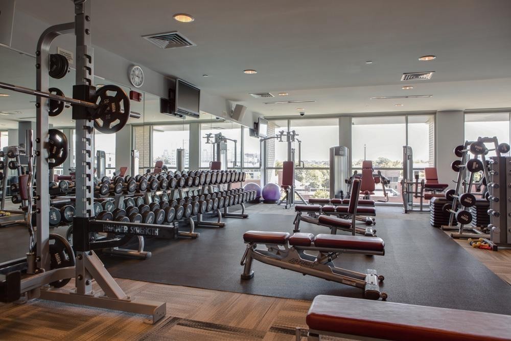 1920 Adelicia Street, Unit 404 Nashville, TN 37212 - Photo 10 of 15 a view of a room with gym equipment