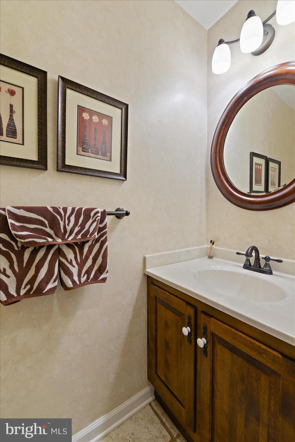 151 Bushong Road Leola, PA 17540 - Photo 23 of 45 First Floor Powder Room off of 2-Car Garage