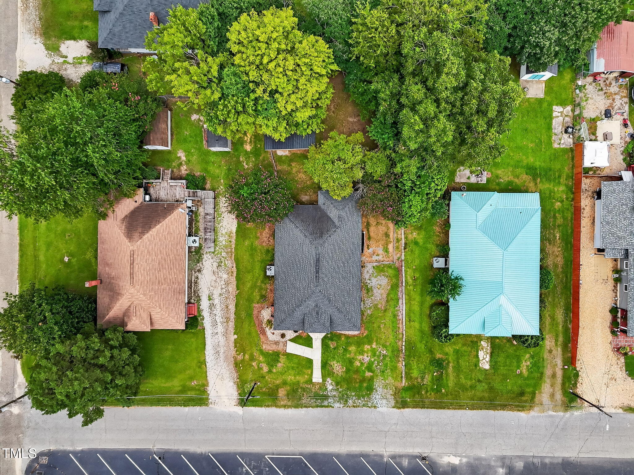 108 West C Street Erwin, NC 28339 - Photo 29 of 37 an aerial view of a house