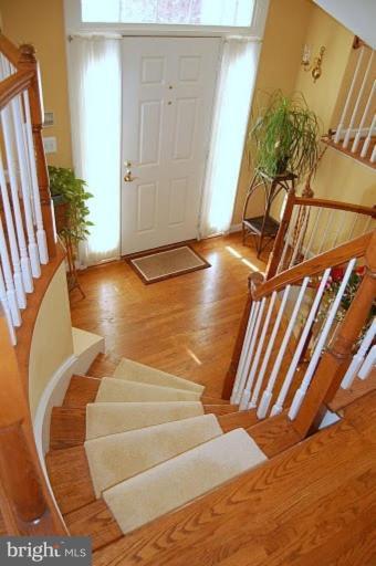 154 Rees Place Falls Church, VA 22046 - Photo 14 of 21 a view of entryway with wooden floor