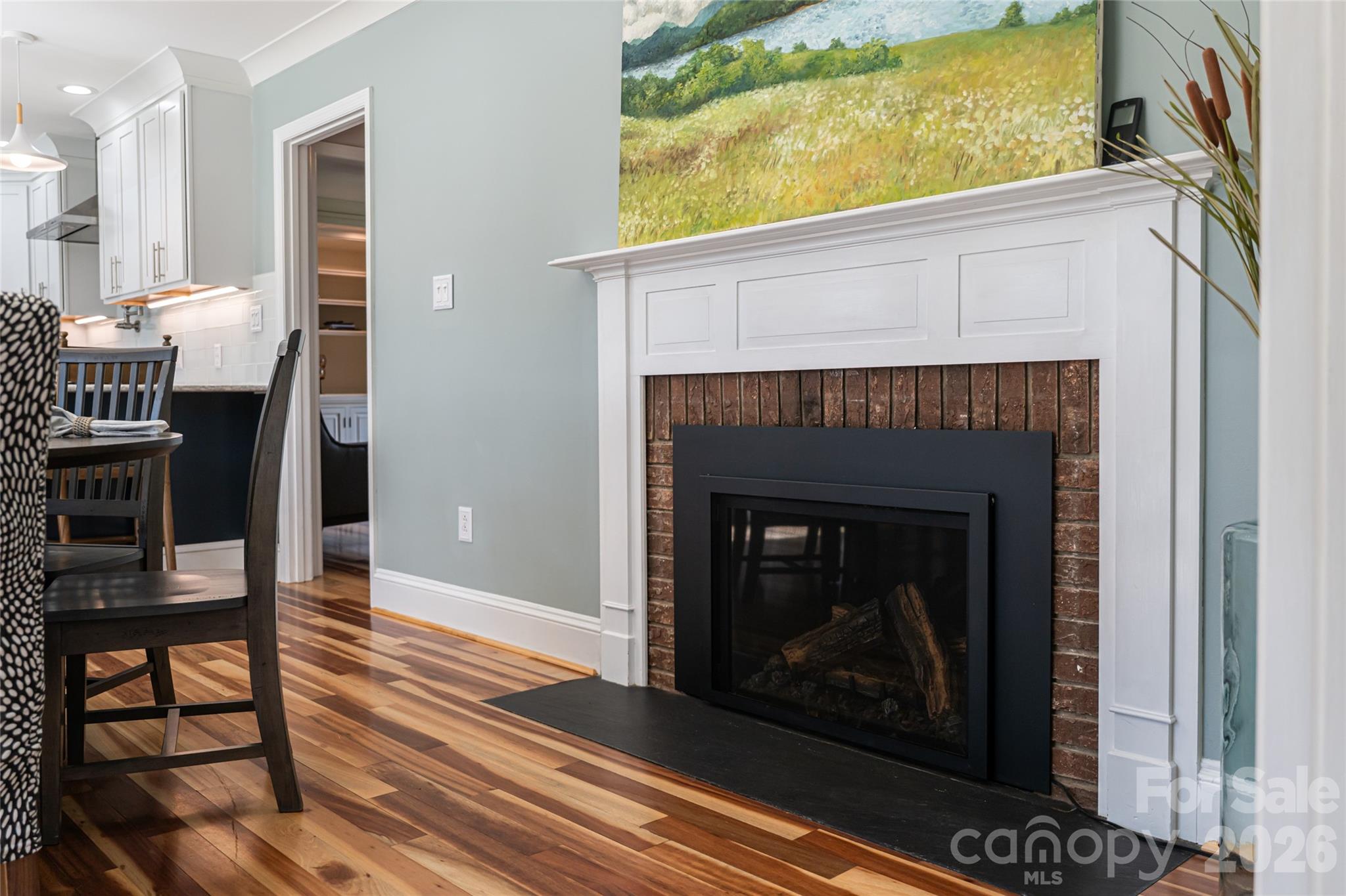 210 Wildflower Road Asheville, NC 28804 - Photo 19 of 46 a living room with a fireplace