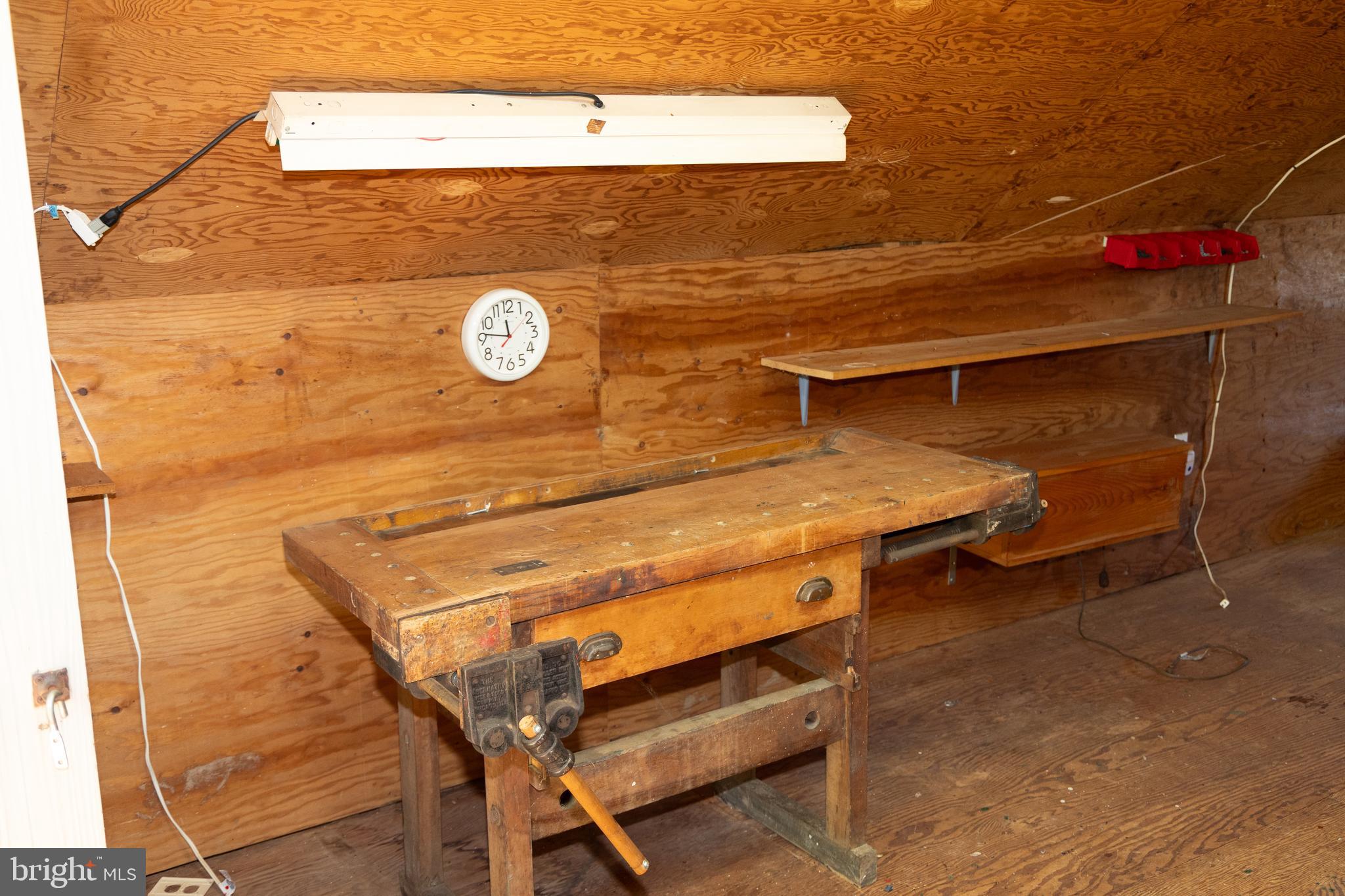1420 Street Road Chester Springs, PA 19425 - Photo 40 of 46 Gargae Workshop Workbench