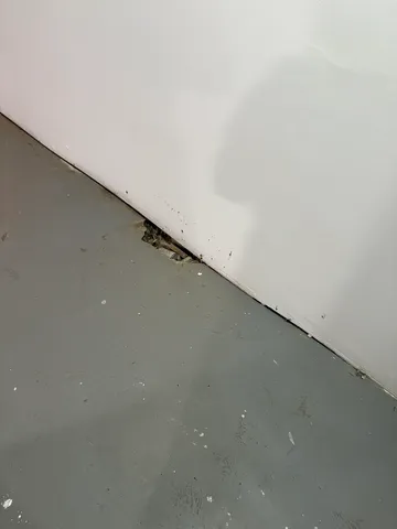 a view of a empty room