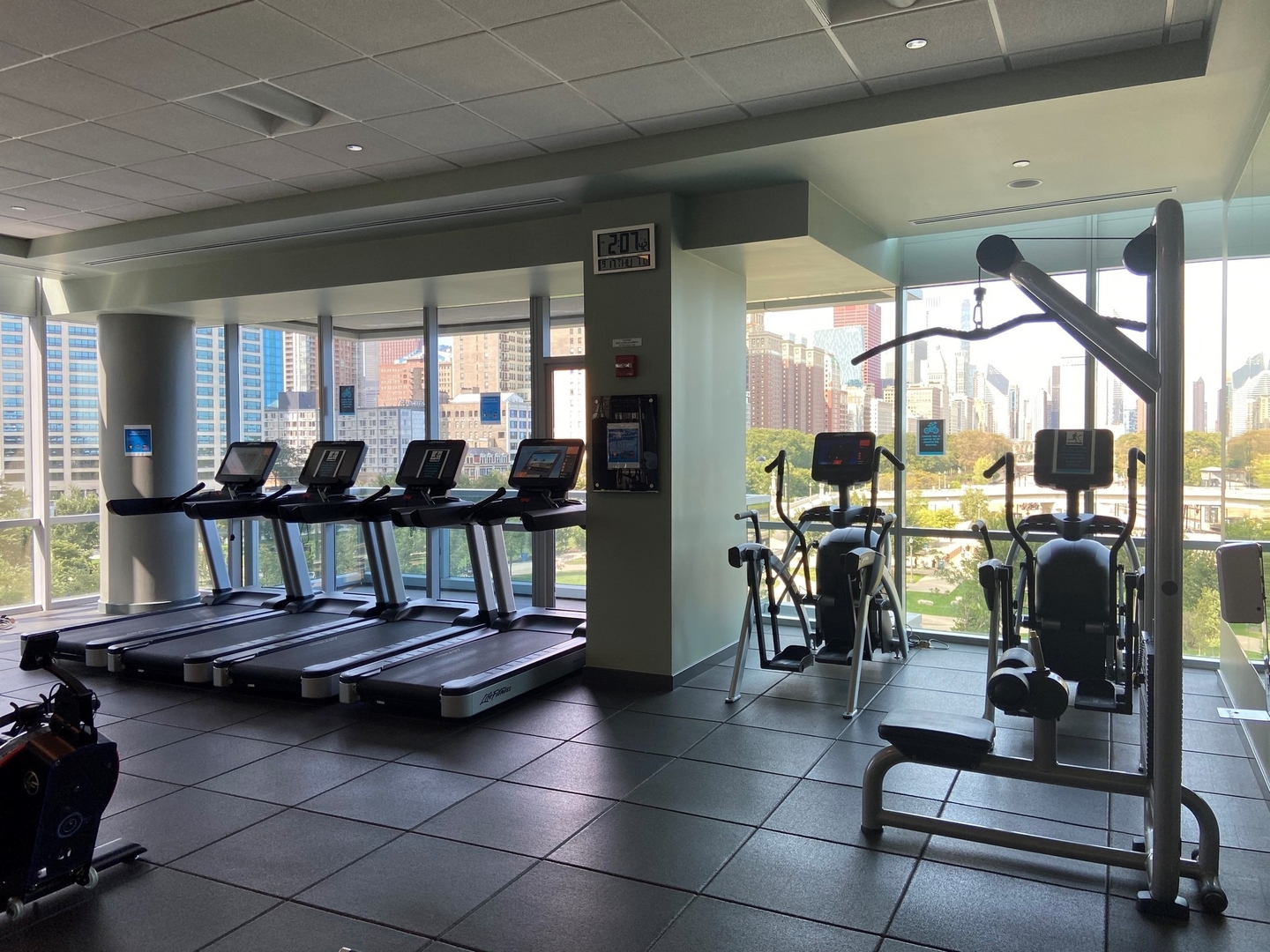 1201 South Prairie Avenue, Unit 4501 Chicago, IL 60605 - Photo 36 of 52 a living room with hard wood flooring and glass table