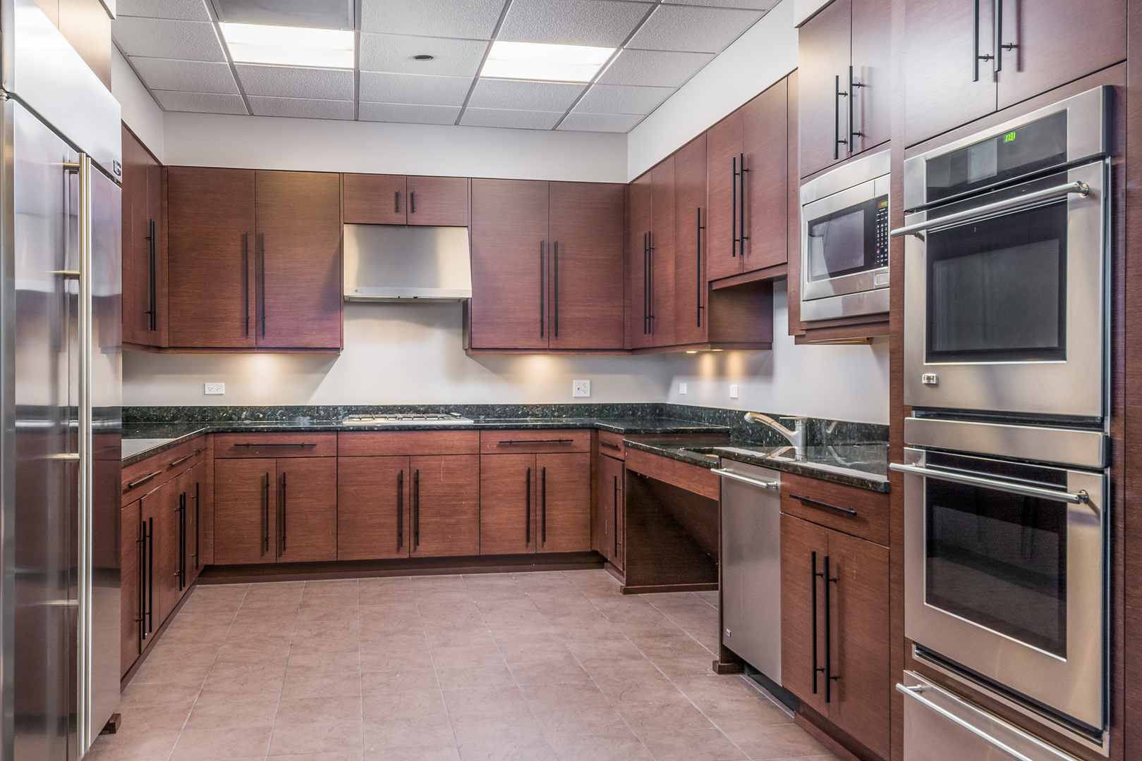 1201 South Prairie Avenue, Unit 4501 Chicago, IL 60605 - Photo 46 of 52 a kitchen with stainless steel appliances granite countertop a stove top oven a sink and dishwasher