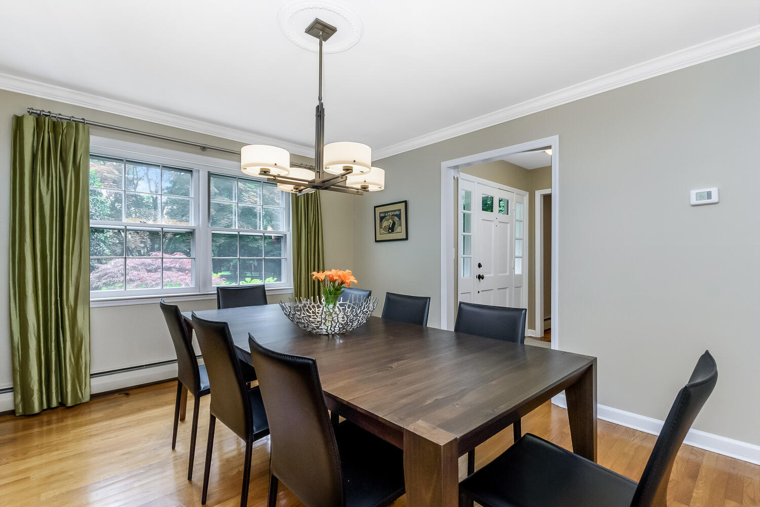 21 Middlesex Road Darien, CT 06820 - Photo 10 of 40 a view of a dining room with furniture window and wooden floor