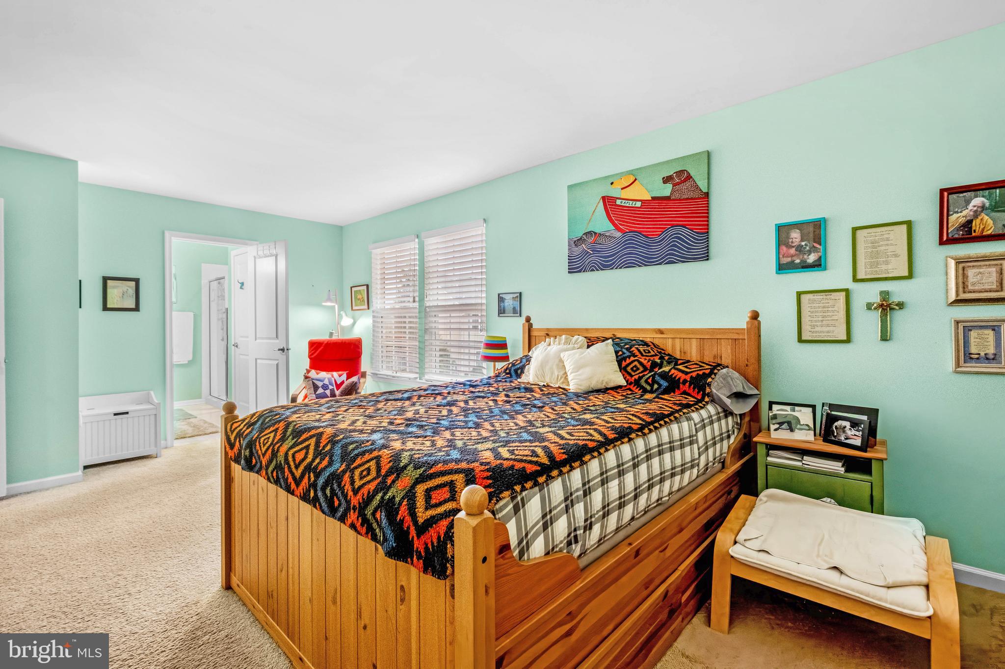 19 Vaughn Way Burlington, NJ 08016 - Photo 22 of 43 a bedroom with a bed and dresser