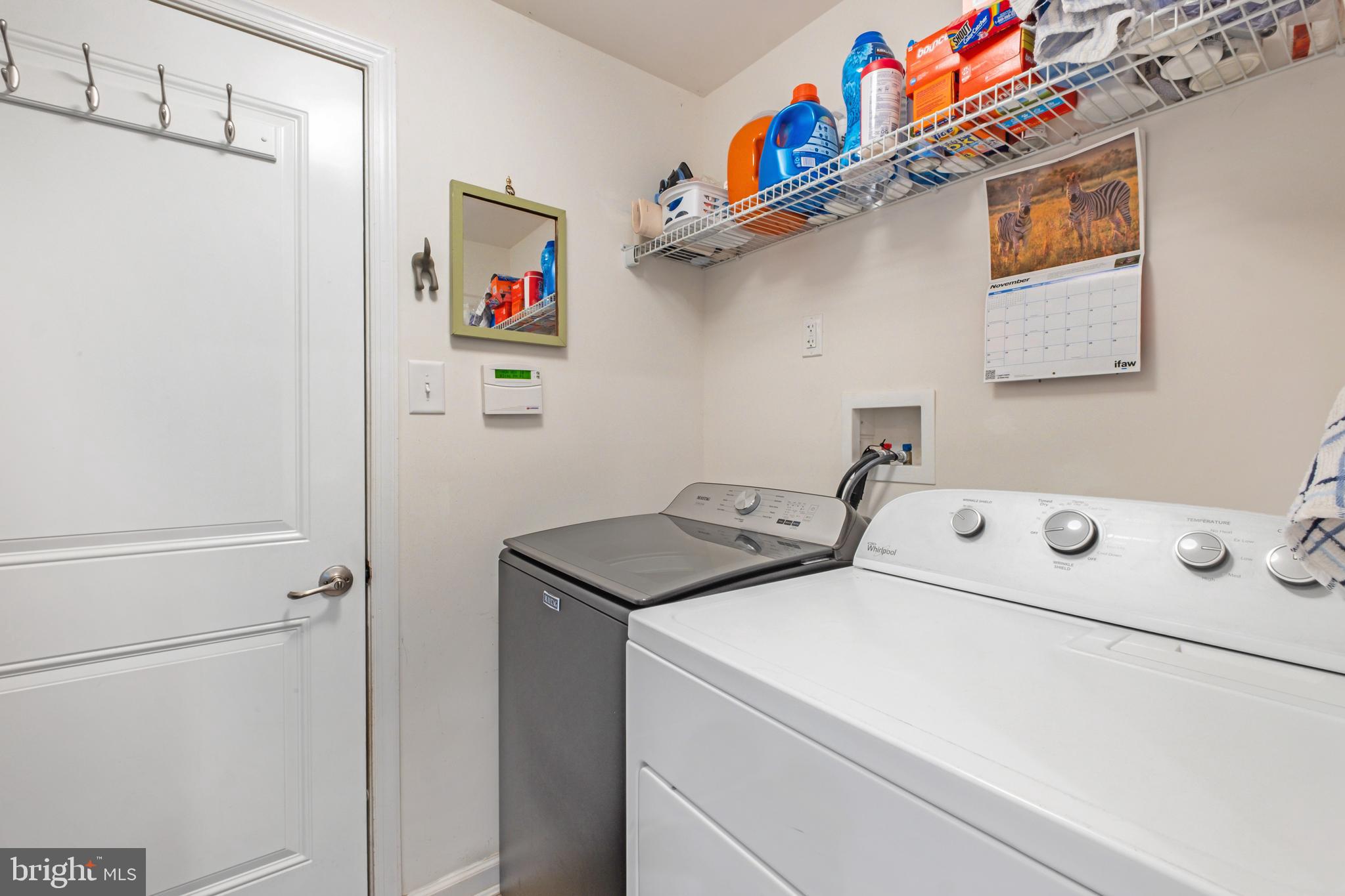 19 Vaughn Way Burlington, NJ 08016 - Photo 32 of 43 a utility room with dryer and washer