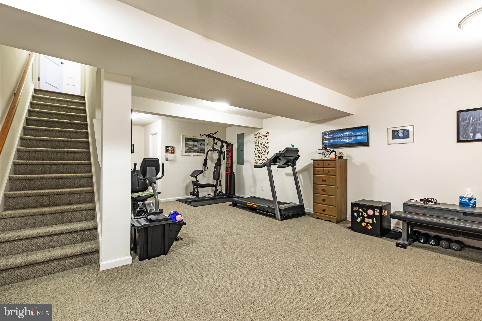 19 Vaughn Way Burlington, NJ 08016 - Photo 34 of 43 a view of a room with gym equipment