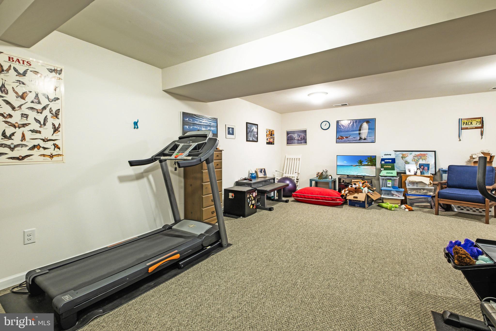 19 Vaughn Way Burlington, NJ 08016 - Photo 35 of 43 a view of a room with gym equipment