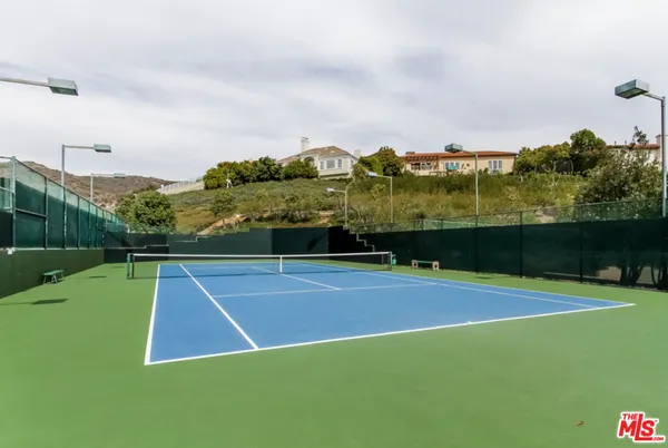 a view of a tennis court