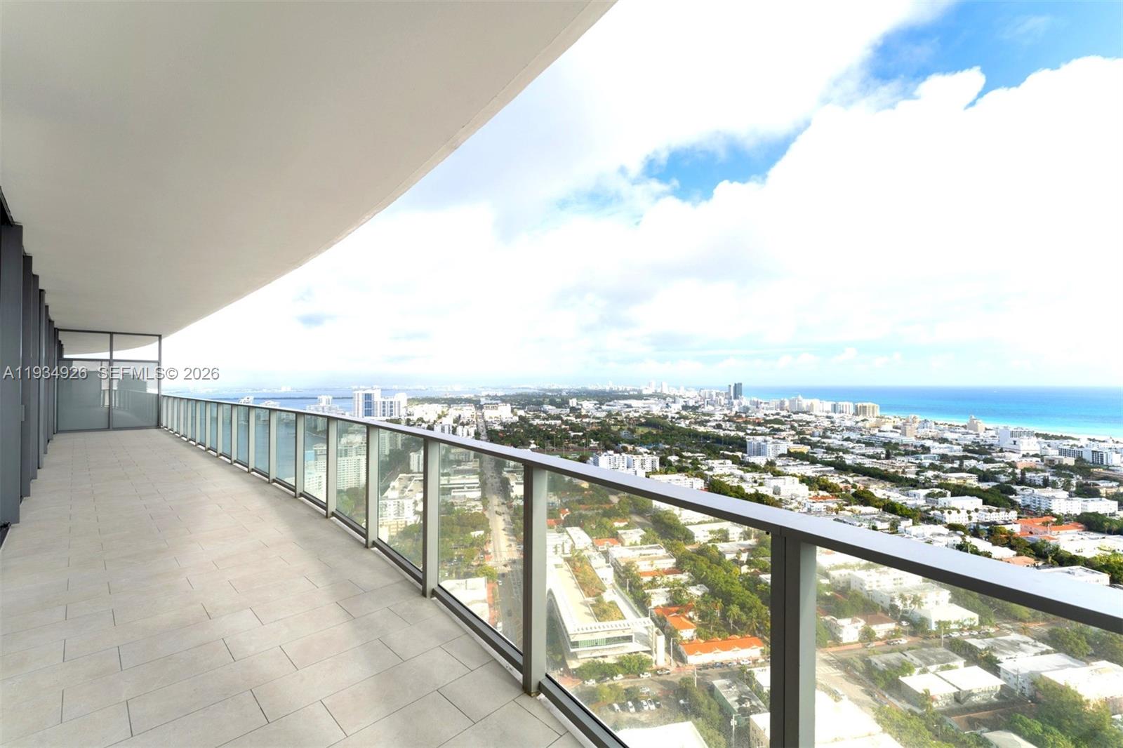 500 Alton Road, Unit 3905 Miami Beach, FL 33139 - Photo 23 of 35 a view of city and balcony