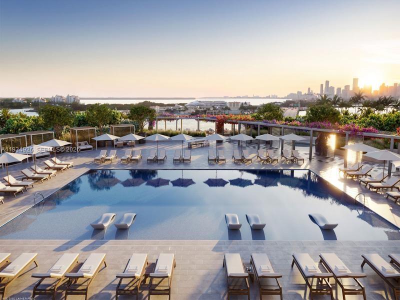 500 Alton Road, Unit 3905 Miami Beach, FL 33139 - Photo 25 of 35 a view of a city