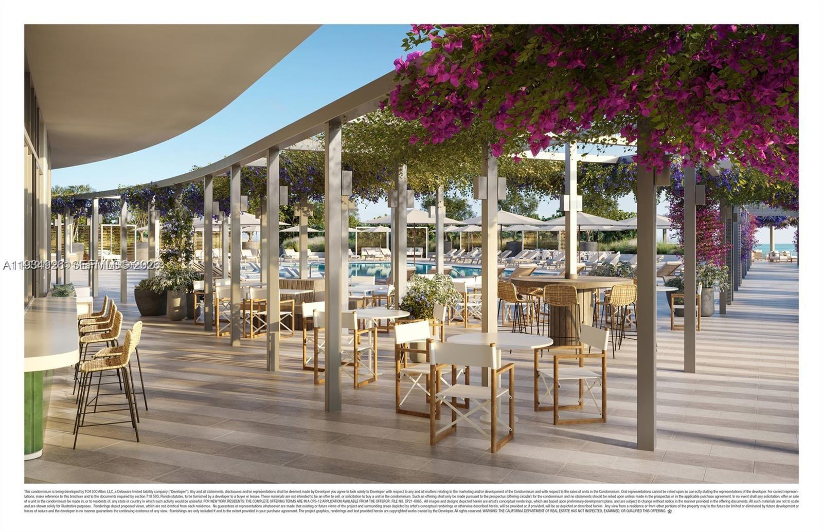 500 Alton Road, Unit 3905 Miami Beach, FL 33139 - Photo 30 of 35 a black and white photo of a living room