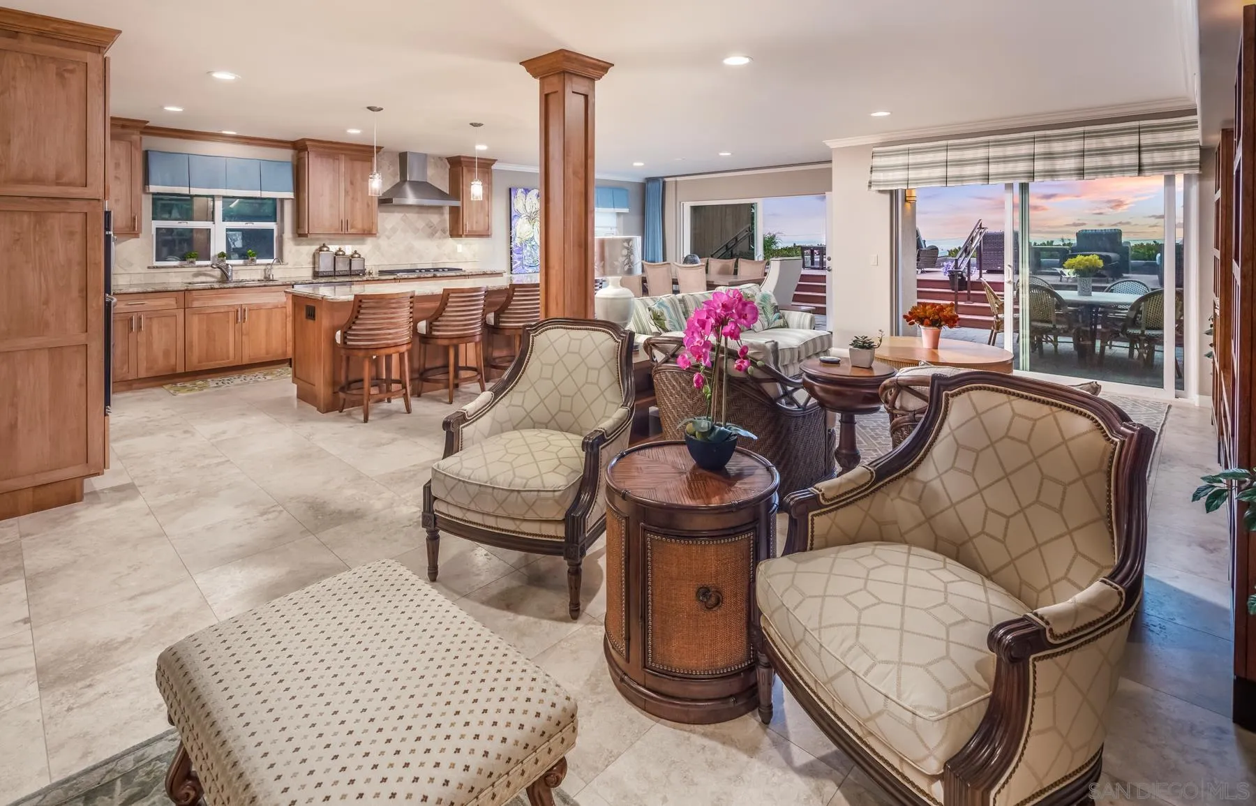 258 Neptune Avenue Encinitas, CA 92024 - Photo 9 of 26 a living room with furniture and a large window