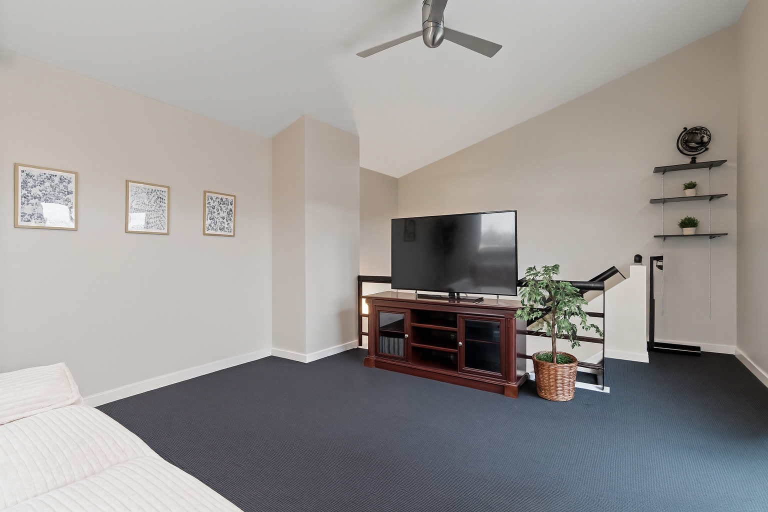 2828 North Talman Avenue, Unit R Chicago, IL 60618 - Photo 23 of 31 a view of a livingroom with furniture and a flat screen tv
