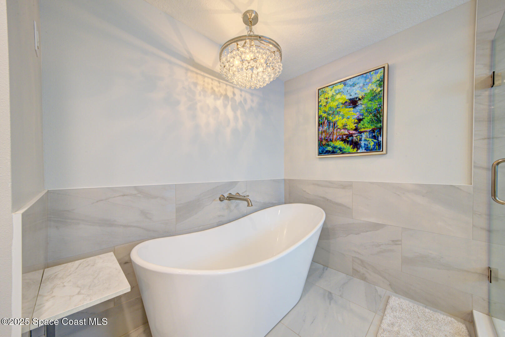 3950 Postridge Trail Melbourne, FL 32934 - Photo 30 of 63 Master Bathroom Romantic Soaking Tub