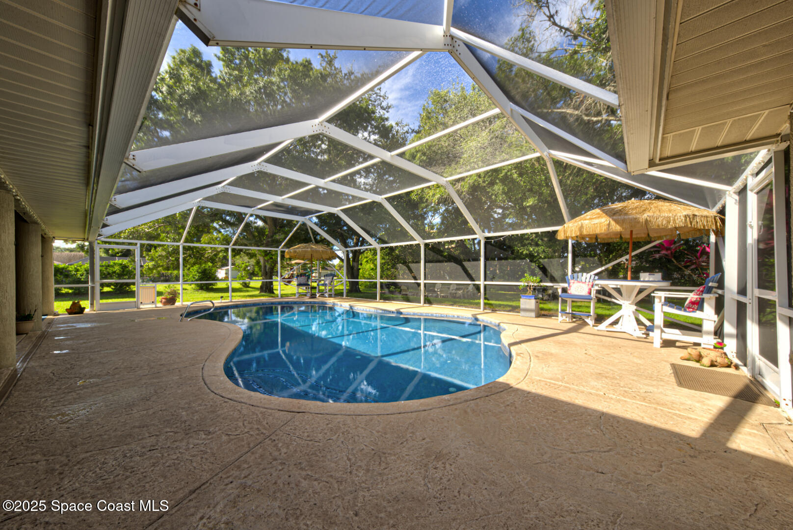 3950 Postridge Trail Melbourne, FL 32934 - Photo 44 of 63 Shimmering Salt Water Pool Pic 1