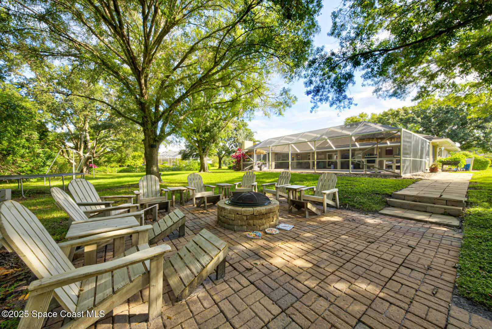 3950 Postridge Trail Melbourne, FL 32934 - Photo 60 of 63 Fire Pit Area Upclose View 2