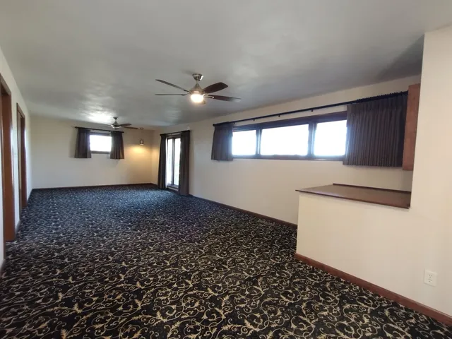 a view of empty room