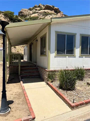 a view of a entryway door of the house
