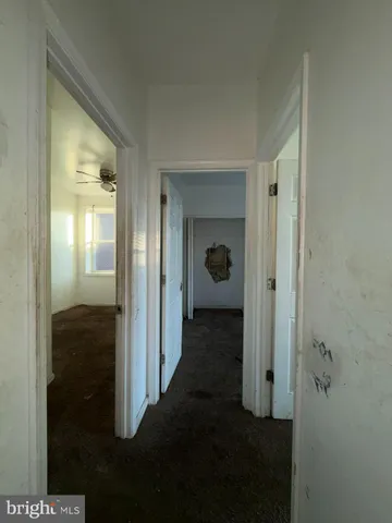 an empty room with window