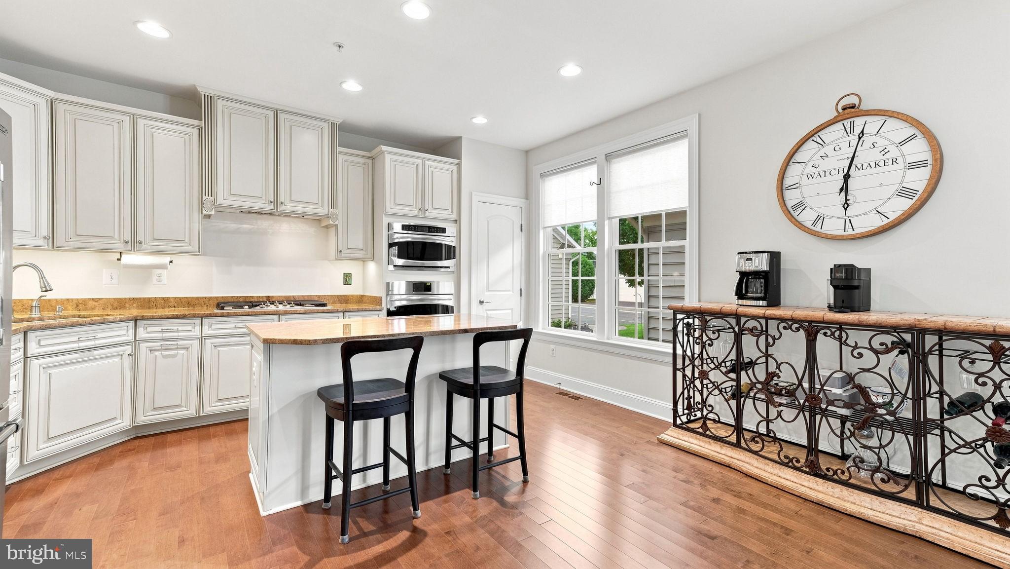 Bright and inviting kitchen space.