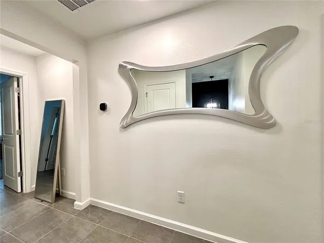 a view of a livingroom with a staircase