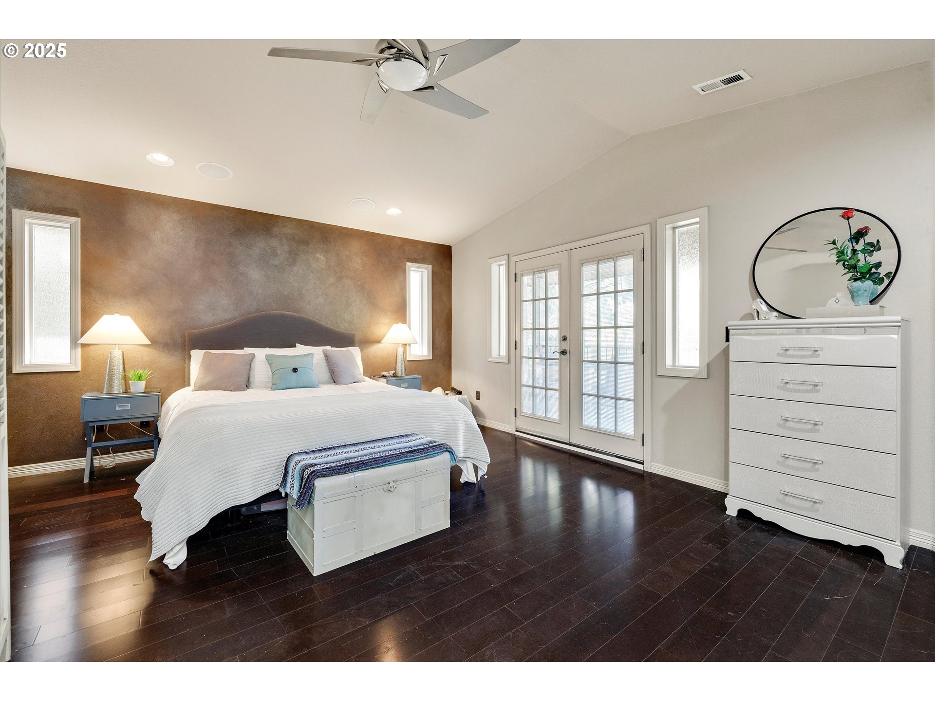 8815 Southwest Oleson Road Portland, OR 97223 - Photo 28 of 46 a bedroom with a bed and a dresser