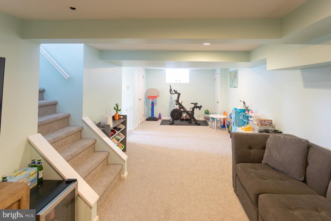 1005 Crest Road Wynnewood, PA 19096 - Photo 29 of 39 Basement Family Room Area