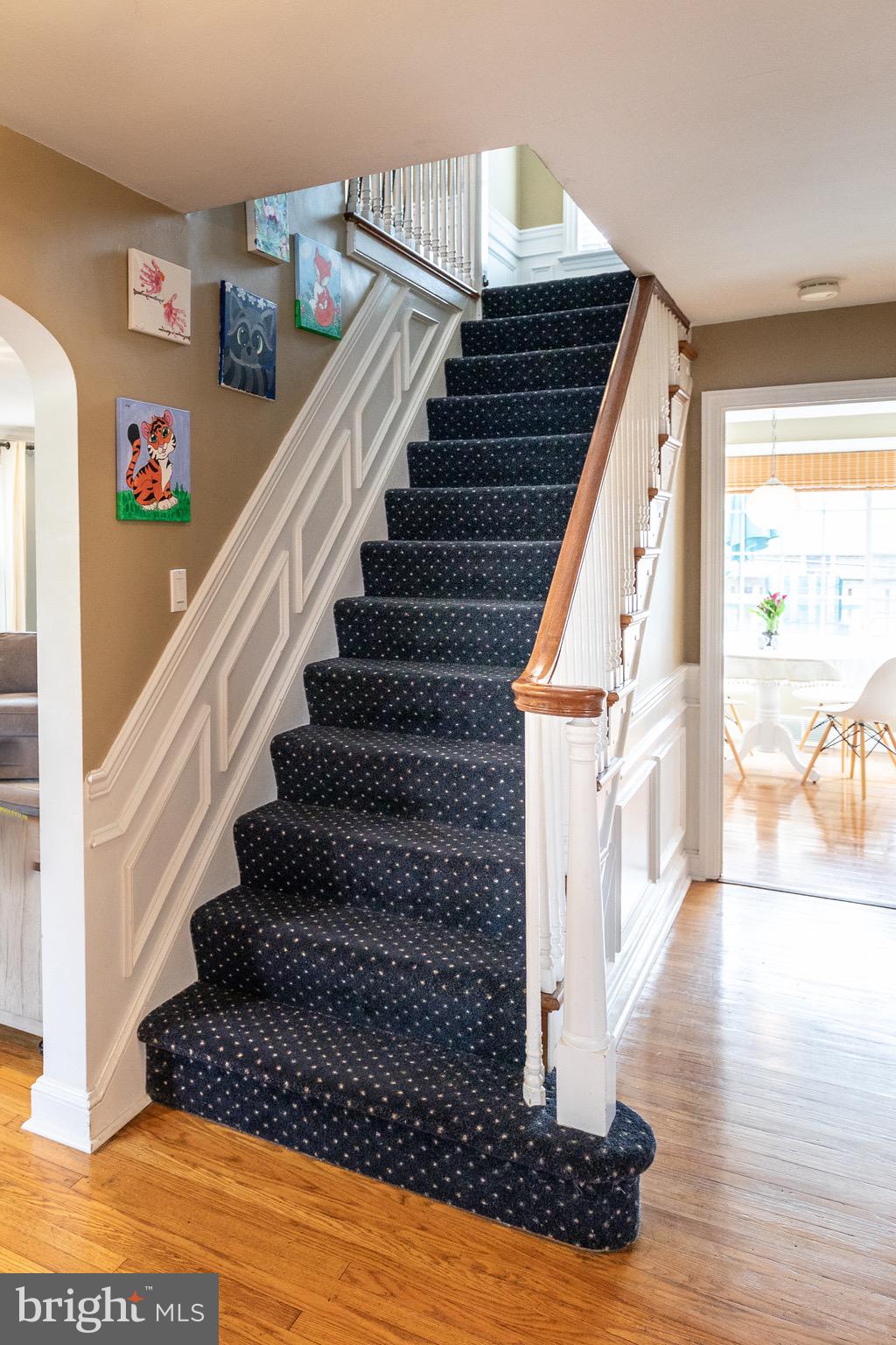 1005 Crest Road Wynnewood, PA 19096 - Photo 9 of 39 Main Staircase