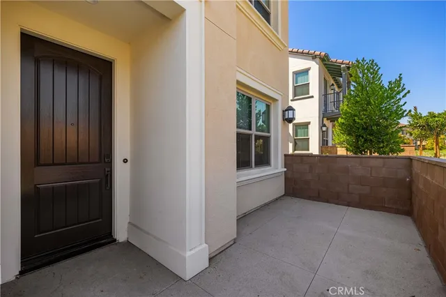 a view of a city with tall buildings