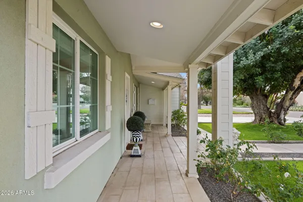 a house view with a outdoor space
