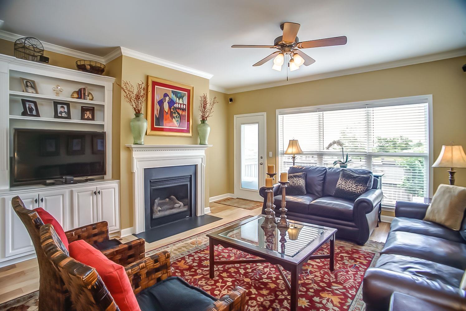 1717 Decatur Circle Franklin, TN 37067 - Photo 9 of 20 Wonderful light-filled Great Room features gas fireplace and a beautiful custom built-in.