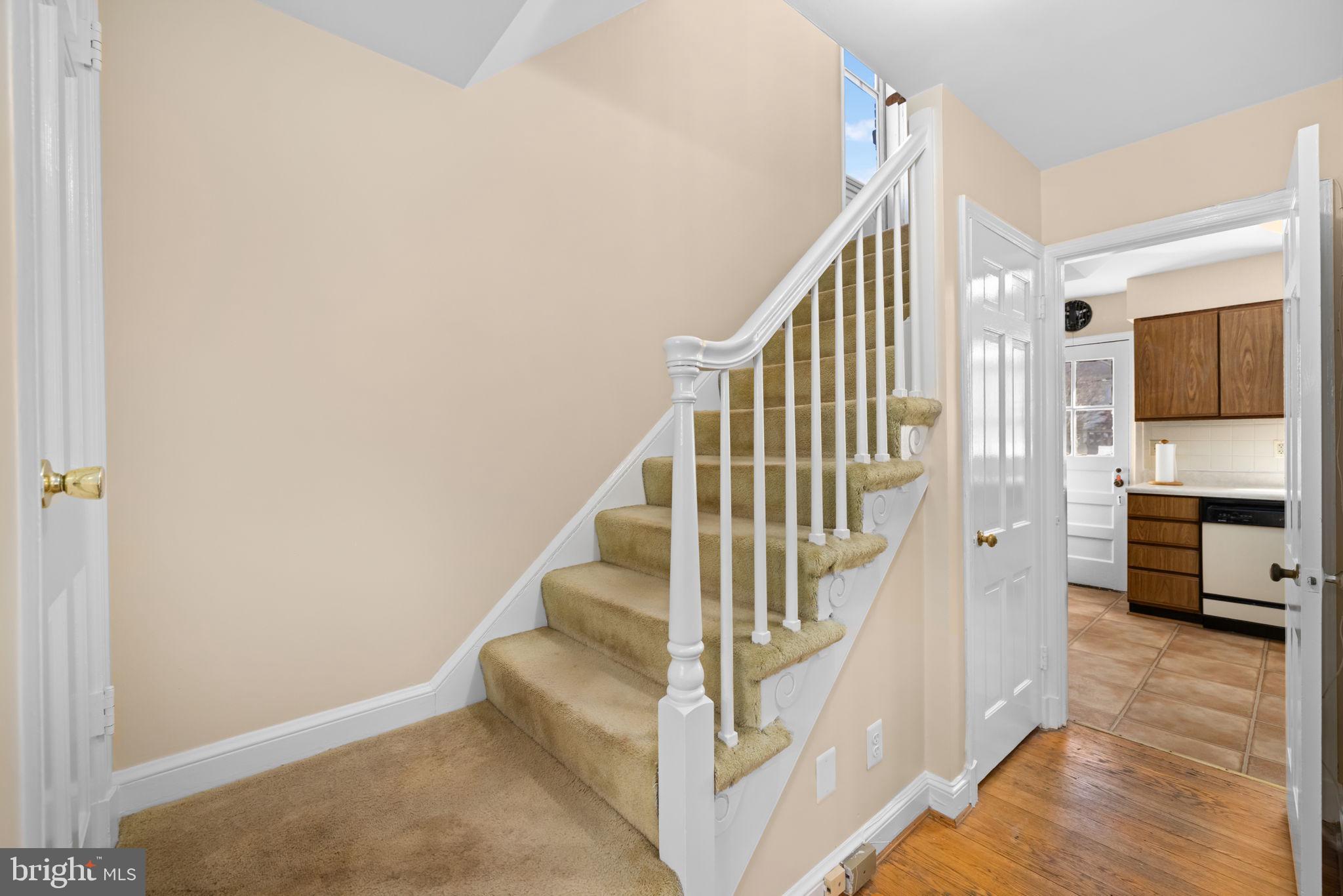 3948 Morrison Street Northwest Washington, DC 20015 - Photo 11 of 22 Stairway to 2nd Floor