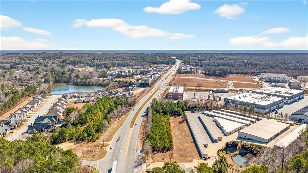 3907 McKown Road Douglasville, GA 30134 - Photo 15 of 19 an aerial view of a house with a garden