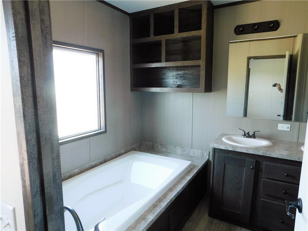 702 Paint Creek Road McDade, TX 78650 - Photo 27 of 40 a bathroom with a sink and a mirror
