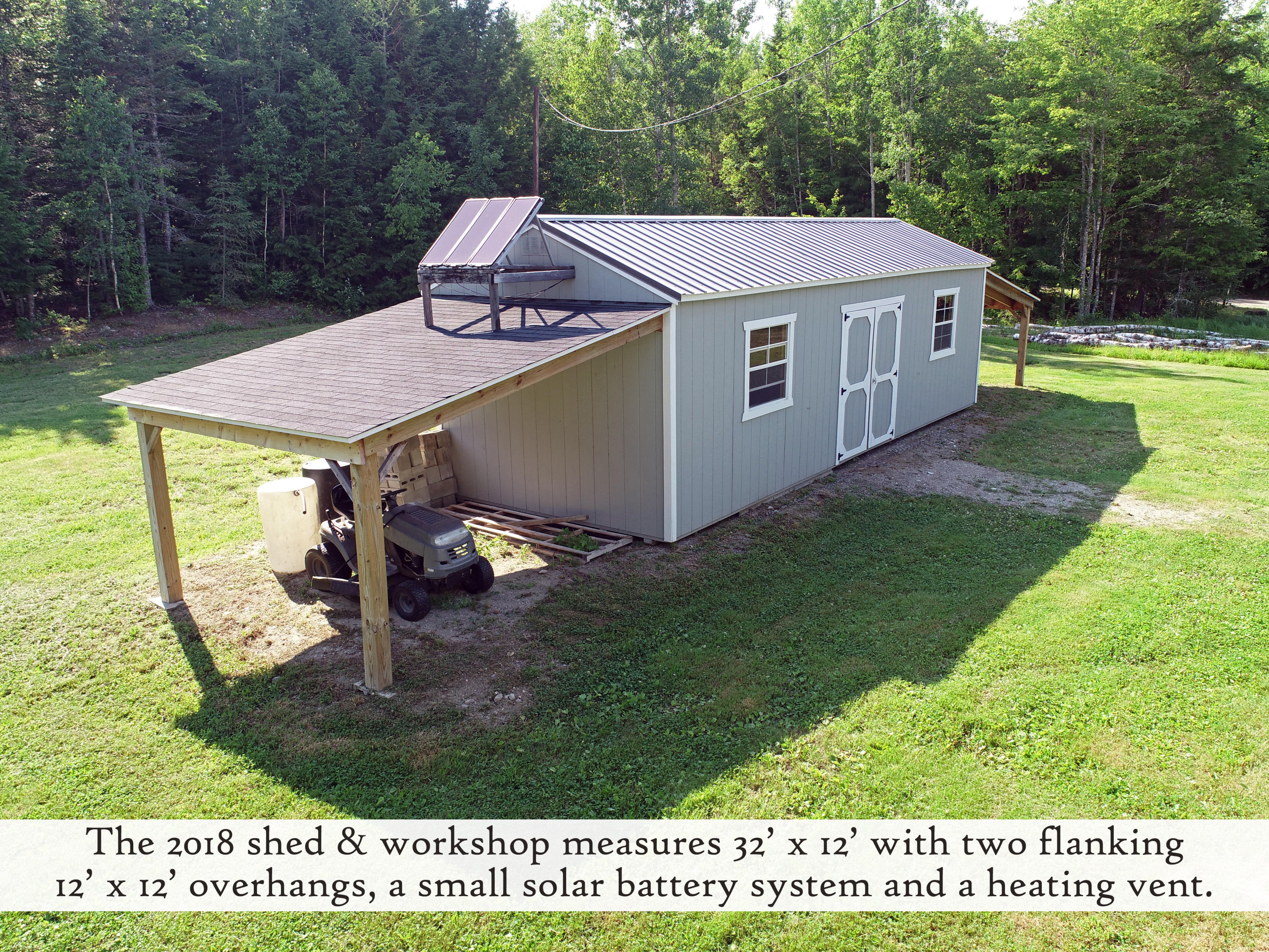 89 Frost Mill Road Mariaville, ME 04605 - Photo 11 of 37 shed 1, label