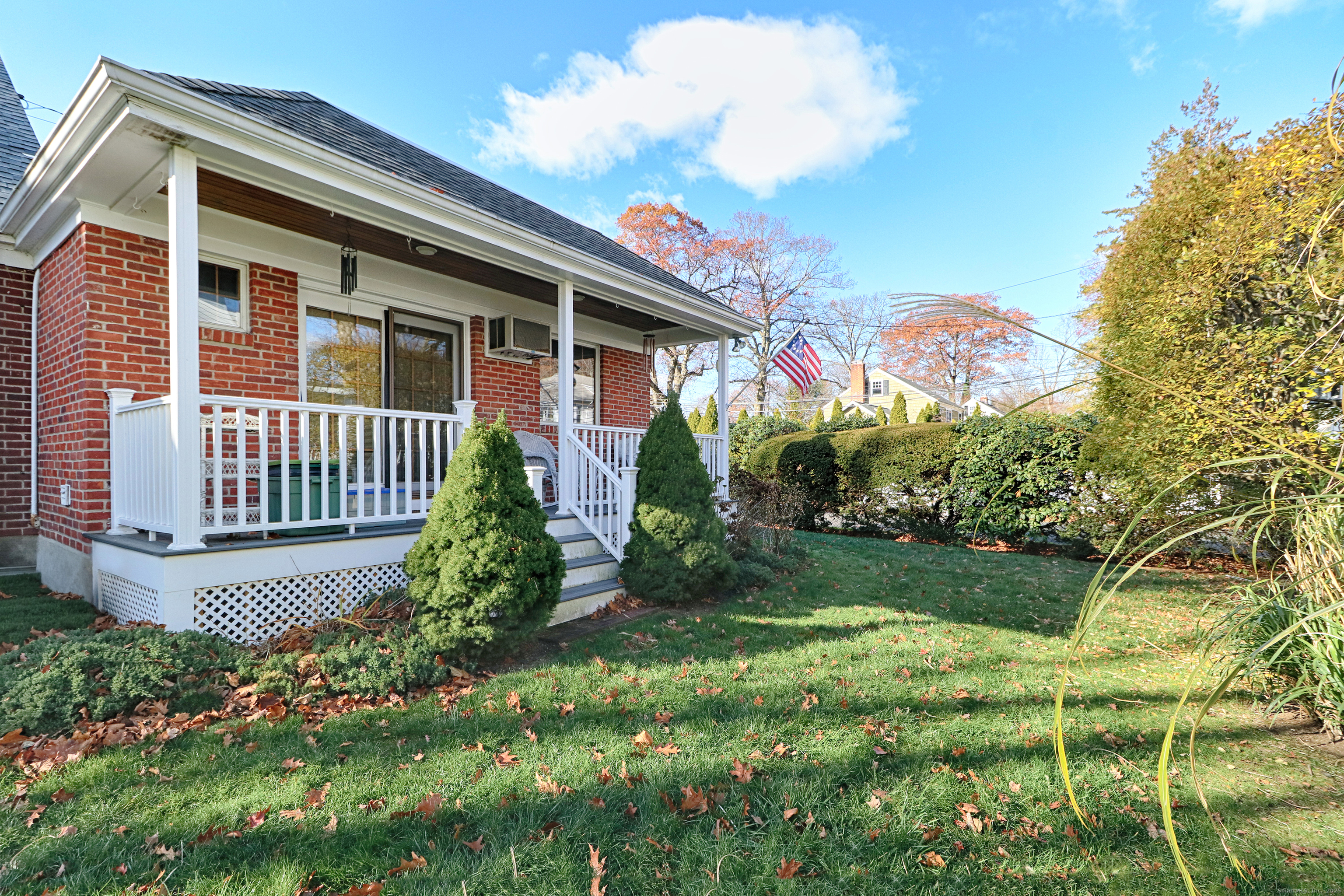 232 Church Hill Road Fairfield, CT 06825 - Photo 3 of 31 a front view of a house with garden
