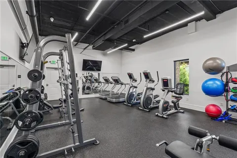 a view of a storage room with a lot of stuff