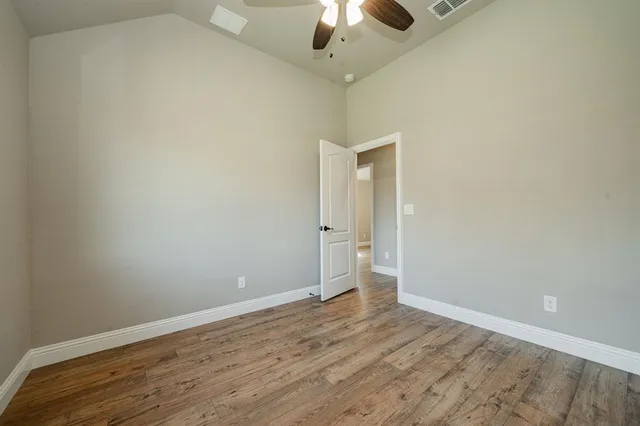 wooden floor in an empty room