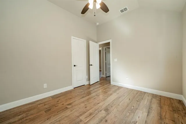 wooden floor in an empty room