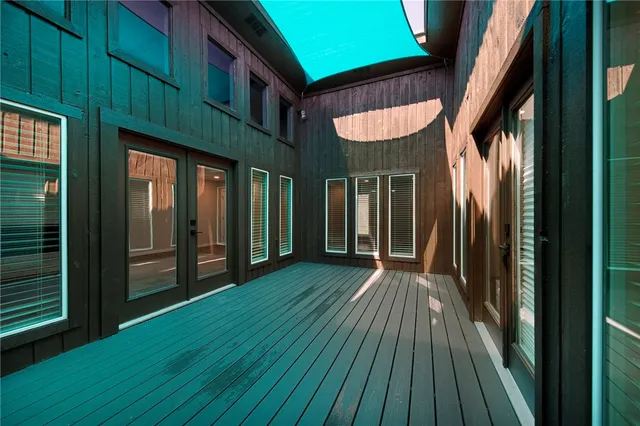 a view of a house with a porch