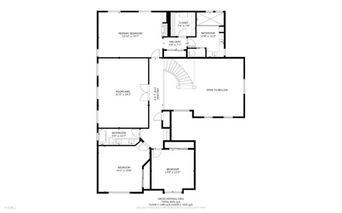 a picture of floor plan