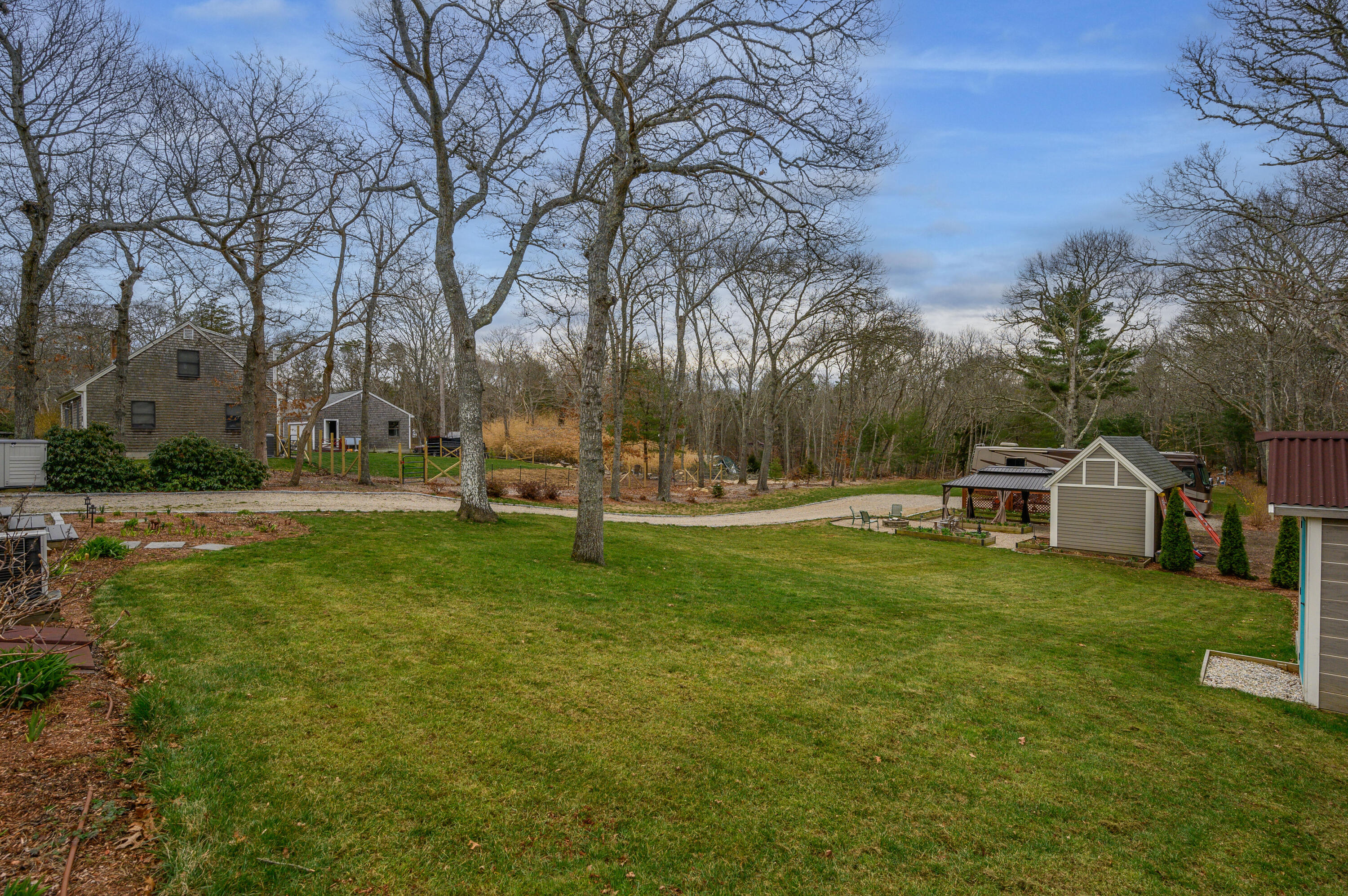 2045 Main Street Marstons Mills, MA 02648 - Photo 27 of 41 View of large back yard